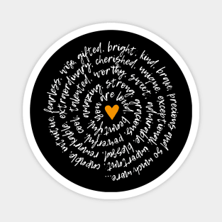 Kindness Spiral Magnet